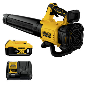 LEAF BLOWERS | Dewalt DCBL722P1 20V MAX XR Brushless Lithium-Ion Cordless Handheld Blower Kit (5 Ah)