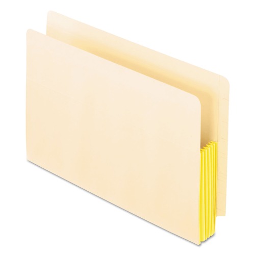 Pendaflex 22823 5.25 in. Expansion, 10 Sections, Legal, Manila Drop Front Shelf File Pockets - Manila (10/Box) image number 0