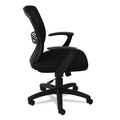 OIF OIFVS4717 250 lbs. Capacity 17.91 - 21.45 in. Seat Height Swivel/Tilt Mesh Mid-Back Task Chair - Black image number 2