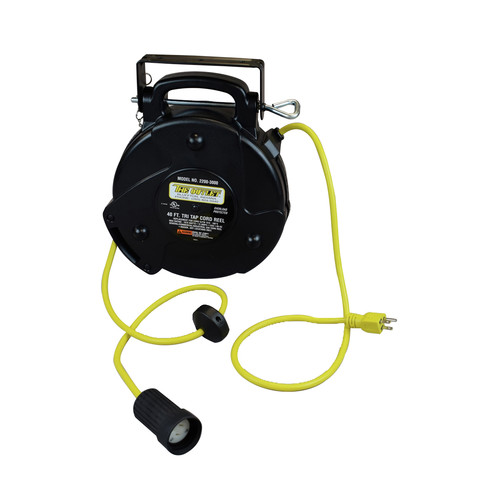 Office Extension Cords | General Manufacturing 2200-3027 15 Amp. Mid Size Corded Power Reel image number 0