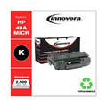 Ink & Toner | Innovera IVR5949MICR Remanufactured 2500-Page Yield MICR Toner for HP 49AM (Q5949AM) - Black image number 1