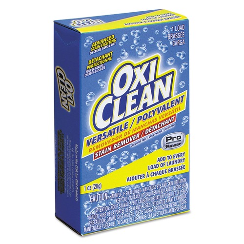 New Arrivals | OxiClean VEN 5165500 Versatile 1 oz. Vend Box Stain Remover (156/Carton) image number 0