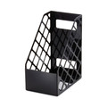 New Arrivals | Universal UNV08119 6 1/4 in. x 9 1/2 in. x 11 3/4 in. Recycled Plastic Magazine File - Large, Black image number 0