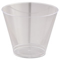 WNA WNA T9S Comet Smooth Wall Tumblers, 9oz, Clear, Squat (25/Pack, 20 Packs/Carton) image number 2