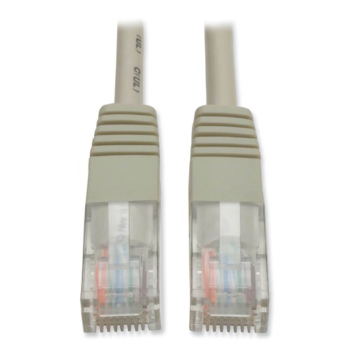 Tripp Lite N002-100-GY Cat5e 100 ft. Molded RJ45 Cable - Gray image number 0