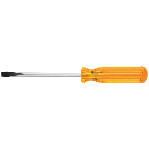 Screwdrivers | Klein Tools BD156 6 in. x 5/16 in. Tip Keystone Plastic Handle Screwdriver - Yellow image number 0