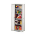 Office Filing Cabinets & Shelves | Alera CM7824LG 36 in. x 78 in. x 24 in. Assembled High Storage Cabinet with Adjustable Shelves - Light Gray image number 2
