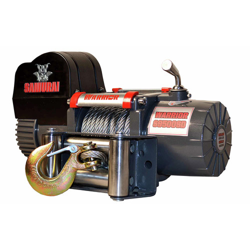 Warrior Winches S9500SD 9,500 lb. Short Drum Samurai Series Winch