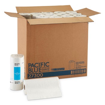 Georgia Pacific Professional 27300 Perforated Paper Towel, 8 4/5 X 11, White (100/Roll, 30 Rolls/Carton)