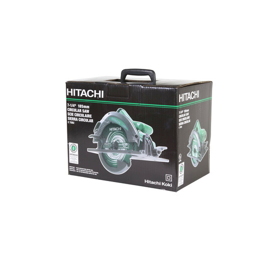 Factory Reconditioned Hitachi C7SB2 714 in. 15 Amp Circular Saw Kit