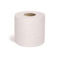 Cleaning & Janitorial Supplies | Boardwalk B6180 125 ft. 2-Ply Septic Safe Toilet Tissue - White (500 Sheets/Roll, 96 Rolls/Carton) image number 2