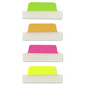 Avery 74767 Ultra Tabs 1/5-Cut 2.5 in. Repositionable Margin Tabs - Assorted Neon Colors (24/Pack) image number 1