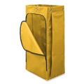 Carts | Rubbermaid Commercial 1966881 Vinyl 34-Gallon 17.5 in. x 33 in. Cleaning Cart Bag - Yellow image number 0