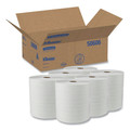 Cleaning & Janitorial Supplies | Kleenex 50606 8 in. x 600 ft. Essential Plus Hard Roll Towels - White (6 Rolls/Carton) image number 4