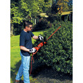 Hedge Trimmers | Black & Decker HH2455 120V 3.3 Amp Brushed 24 in. Corded Hedge Trimmer with Rotating Handle image number 20