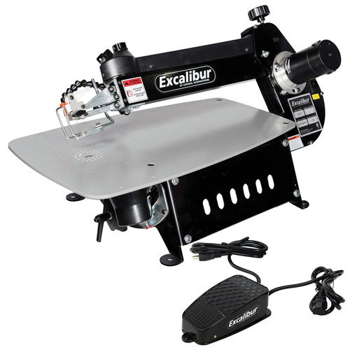 Factory Reconditioned Excalibur EX-21CRB 21 in. Tilting Head Scroll Saw with Foot Switch image number 0
