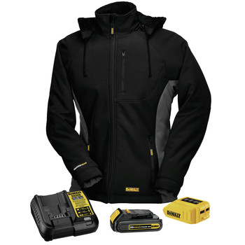 HEATED GEAR | Dewalt DCHJ066C1-S 20V MAX Li-Ion Women's Heated Jacket Kit - Small