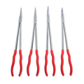 Pliers | Sunex 3706V 4-Piece 16 in. Needle Nose Pliers Set image number 1