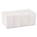 Paper Towels and Napkins | Georgia Pacific Professional 96019 9 1/2 in. x 9 1/2 in. Single-Ply Beverage Napkins - White (4000/Carton) image number 5