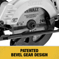 Dewalt DCS571B ATOMIC 20V MAX Brushless 4-1/2 in. Circular Saw (Tool Only) image number 6