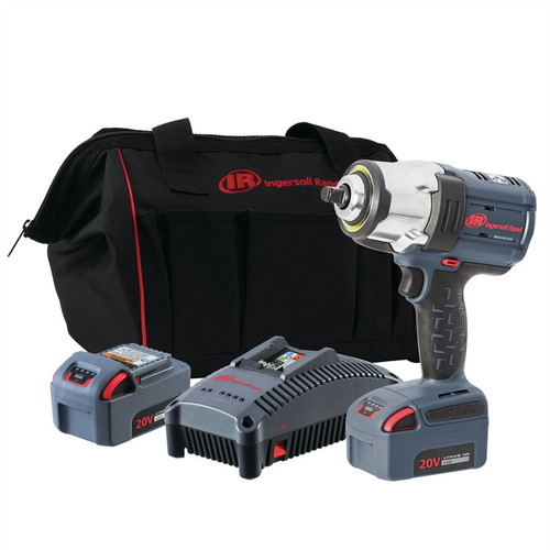 Ingersoll Rand IRTW7152-K22 Brushless Lithium-Ion 1/2 in. Cordless High-Torque Impact Wrench Kit (5 Ah) image number 0