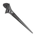 Klein Tools 3227 10 in. Adjustable Spud Wrench with Tether Hole image number 3