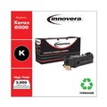 Innovera IVR6500B 3000 Page-Yield, Replacement for Xerox 6500 (106R01597), Remanufactured High-Yield Toner - Black image number 1