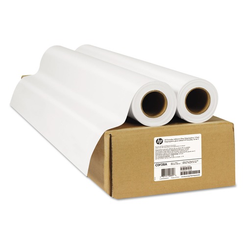 New Arrivals | HP C0F28A Everyday 36 in. x 75 ft. Adhesive Gloss Polypropylene - White (2/Pack) image number 0