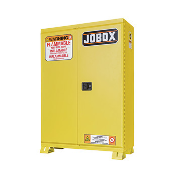 PRODUCTS | JOBOX 45 Gallon Heavy-Duty Safety Cabinet (Yellow)