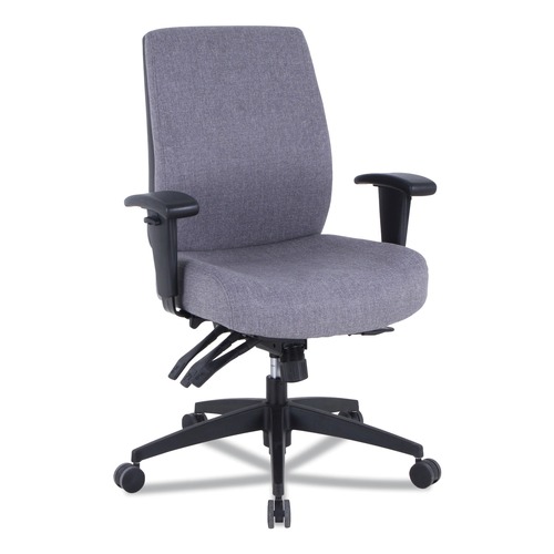 New Arrivals | Alera HPT4241 Wrigley Series 24/7 High Performance Mid-Back Multifunction Task Chair - Gray image number 0