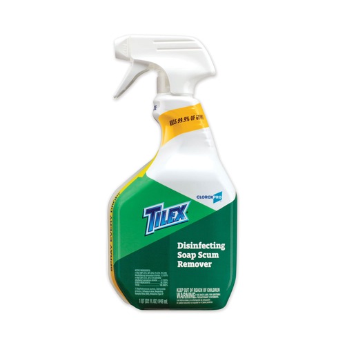 Tilex 35604 32 oz. Soap Scum Remover and Disinfectant Smart Tube Spray image number 0