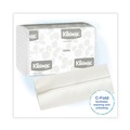 Cleaning & Janitorial Supplies | Kleenex 1500 10.125 in. x 13.15 in. C-Fold Paper Towels - White (150-Piece/Pack, 16 Packs/Carton) image number 3