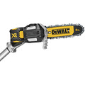 Dewalt DCPS620M1-DCPH820BH 20V MAX XR Brushless Lithium-Ion Cordless Pole Saw and Pole Hedge Trimmer Head with 20V MAX Compatibility Bundle (4 Ah) image number 9