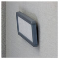 New Arrivals | Universal UNV08223 Recycled 9 in. x 2-1/2 in. Cubicle Nameplate with Rounded Corners - Charcoal image number 2
