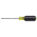 Klein Tools 660 #0 Square Recess Tip Screwdriver with 4 in. Round Shank image number 0