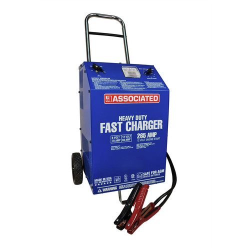 Associated Equipment 6009AGM 265 Amp Cranking Heavy Duty 6V/12V Fast Battery Charger image number 0