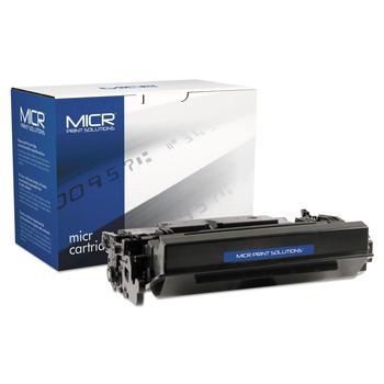 MICR Print Solutions MCR87XM Compatible 18000 Page High-Yield MICR Toner Cartridge - Black