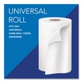 Scott 2068 Essential 1.5 in. Core 8 in. x 400 ft. Universal Hard Roll Paper Towels - White (6 Rolls/Carton) image number 2