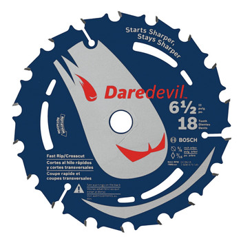 Bosch DCB618 Daredevil 6-1/2 in. 18 Tooth Circular Saw Blade