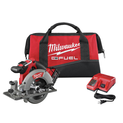 Milwaukee 2730-21 M18 FUEL Cordless 6-1/2 in. Circular Saw with REDLITHIUM Battery