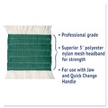 Mops | Boardwalk BWK502WHEA Cotton/ Synthetic Fiber Super Loop Wet Mop Head - Medium, White image number 7
