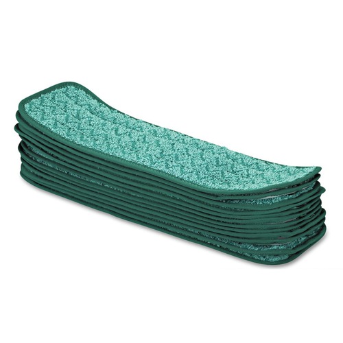 Cleaning and Janitorial Accessories | Rubbermaid Commercial FGQ41200GR00 18.5 in. x 5.5 in. Microfiber Dust Pad - Green image number 0