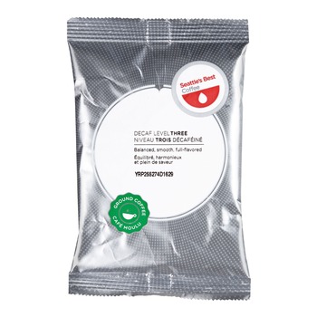 COFFEE | Seattle's Best 12420867 Premeasured Coffee Packs, Decaf Portside Blend, 2 Oz Packet, 18/box