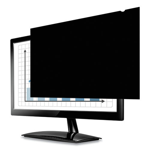 Fellowes Mfg Co. 4815101 PrivaScreen 16:10 Aspect Ratio Blackout Privacy Filter for 26 in. Monitors image number 0