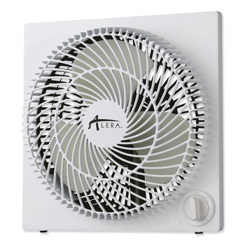 FLOOR FANS | Alera FANBX10B 120V 0.7 Amp 3-Speed 9 in. Corded Desktop Box Fan - White