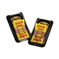 New Arrivals | Post-it Flags 680-SH2 Arrow Message 1-in Page Flags, "sign Here", Yellow, 2 50-Flag Dispensers/pack image number 1