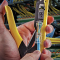 Klein Tools VDV226-005 Compact Data Cable Crimper for Pass-Thru RJ45 Connectors image number 5