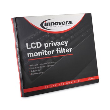 Innovera IVR46413 Premium Antiglare Blur Privacy Monitor Filter for 19 in. - 20 in. LCD