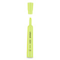 Friends and Family Sale - Save up to $60 off | Universal UNV08861 Desk Highlighter, Chisel Tip, Fluorescent Yellow (1-Dozen) image number 2