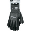 Work Gloves | Makita T-04145 Cut Level 7 Advanced FitKnit Nitrile Coated Dipped Gloves - Large/Extra-Large image number 3